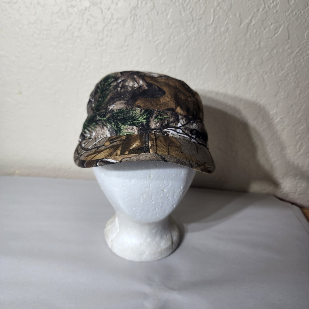 Outdoor Research Camo‎ Cadet Hat Mens Small Woodland Camouflage Military Cap
